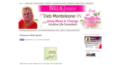 Desktop Screenshot of bellaspeaks.com